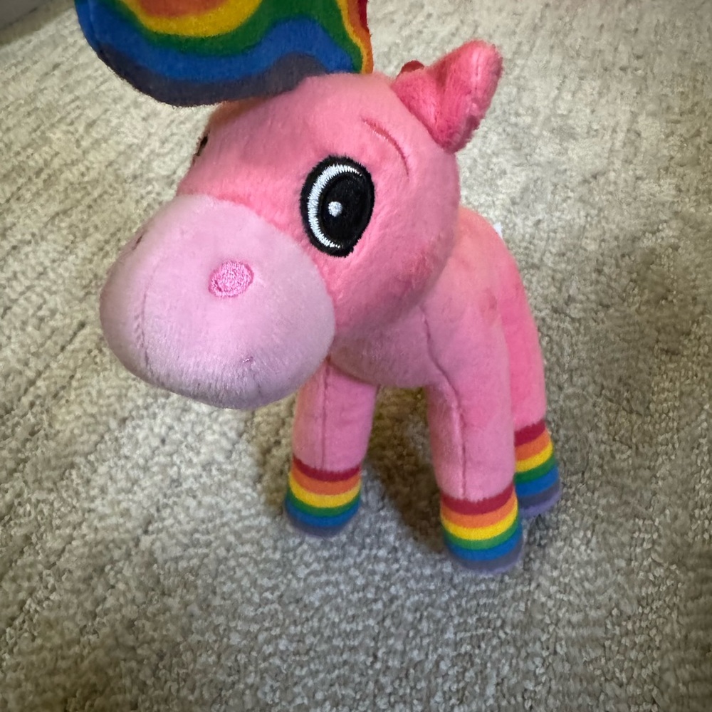 BabyFirst Rainbow Unicorn Plush